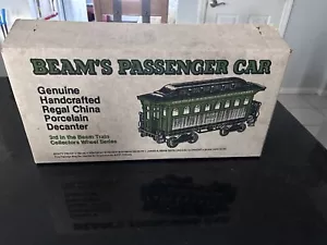 Jim Beam Rail Series Regal China Decanters -3rd Train Car in the Set Boxed - Picture 1 of 15