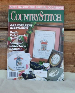 CountryStitch Counted Cross Stitch Magazine May June 1992 Grandparent Keepsakes - Picture 1 of 8