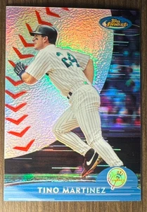 Topps Finest Refractor #183 2000 Tino Martínez Yankees - Imagen 1 de 2