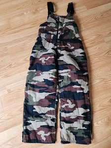 Walls Blizzard Pruf Insulated Boys Sz. 16/18 Coveralls Camo Hunting - Picture 1 of 12