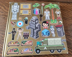 Pixelworld Book - Francis Lam -2003 - Retro Art -Hardcover - Graffiti - People - Picture 1 of 9