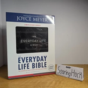 The Everyday Life Bible By Joyce Meyer Faith Words Edition Amplified - Bild 1 von 5