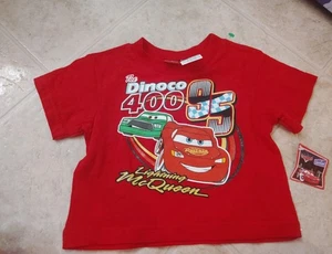 Vintage Disney Cars T-shirt Baby Size 12 months NWT - Picture 1 of 4