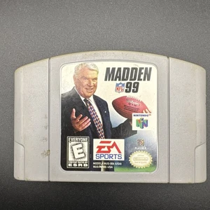 Nintendo 64 N64 Madden NFL 99 Spiel 1998 nur Original Cartridge getestet funktioniert - Bild 1 von 5