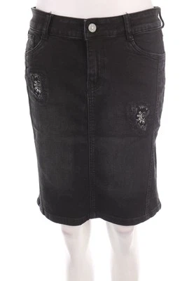 C&A Jeansrock Rock S Schwarz #6531 - Bild 1 von 4