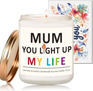 Candle Gifts for Mum, Christmas & Birthday Gifts for Mum Relaxing from Daughter  - Picture 1 of 7
