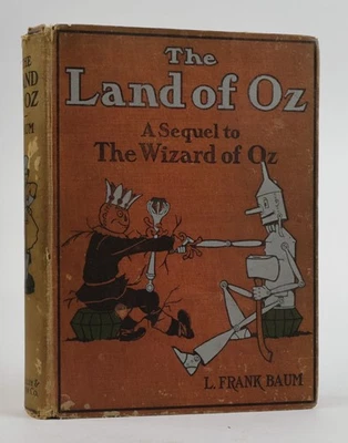 L Frank Baum / THE LAND OF OZ 1st Edition 1914 - Image 1 of 4