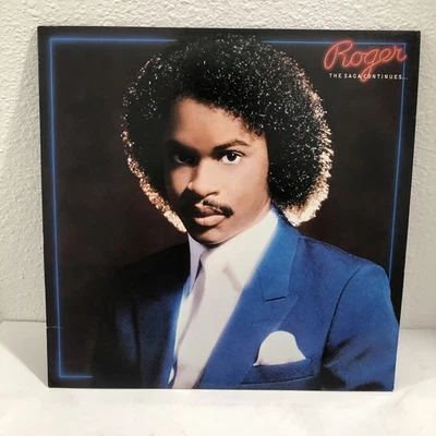 Пластинка долгоиграющая Roger Troutman — The Saga Continues 1984 Warner Bros. Jacksonville очень хорошее состояние - Изображение 1 из 4