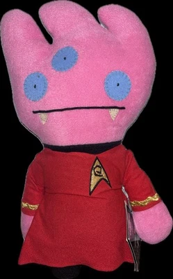 罕见 全新 全新带标签 Gund Ugly Dolls Star Trek 托盘 作为 Lt Uhura 毛绒娃娃 US2 — 第 1/2 张图片