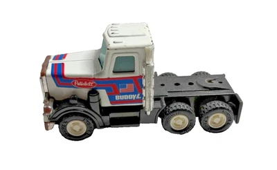 Vintage Buddy L Peterbilt White Red & Blue Cab Tractor Truck Made in Japan — 第 1/4 张图片