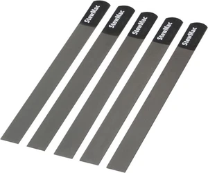 StewMac Gauged Nut Slotting File Set for Bass, for 5-String - Set of 5 - Picture 1 of 3