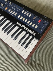 Korg Polysix w/Kiwisix Upgrade/Midi - Analog Polysynth - Pro Serviced - Picture 1 of 7