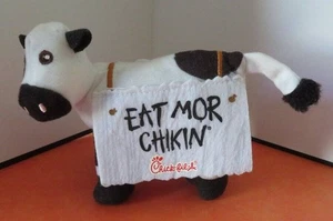 CHICK FIL A Filet Handheld Small Plush COW Stuffed TOY Advertising Restaurant - Picture 1 of 5