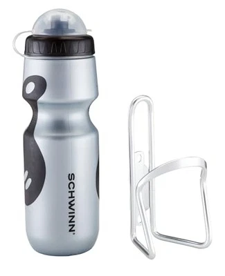 Schwinn Bike Waterbottle Holder, Cage, with Water Bottle - Image 1 of 4