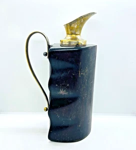 Thermos caraffa vintage MCM ALDO TURA Ewer Italia anni 40-50 - altezza 11" - Foto 1 di 16