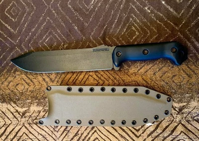 Cuchillo Bowie de Combate Camillus Becker BK9 De Colección y Raro con Kydex Personalizado Foto 1 de 4