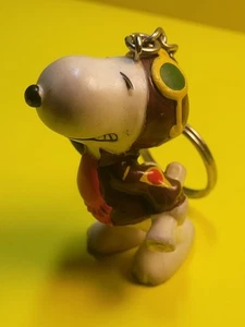 Snoopy as the Red Barron Vintage Key Chain Peanuts Figure - Bild 1 von 8