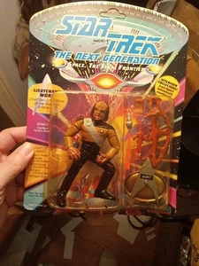 1992 Playmates Star Trek The Next Generation Lieutenant Worf ActionFigure NIB K2 - Bild 1 von 10