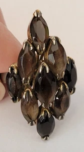 Vintage Cocktail Ring Elegance - Picture 1 of 12