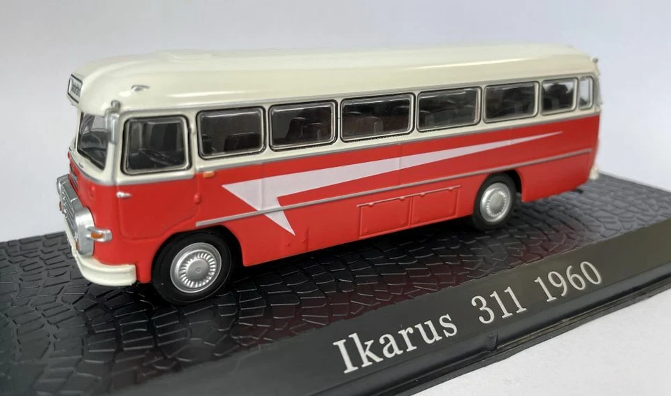 ATLAS EDITIONS BUS COLLECTION IKARUS 311(RED) 1960 JZ01 - Image 1 of 1