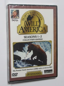 Wild America Seasons 1  & 2 NEW (DVD Box Set) Marty Stouffer PBS TV + FREE - Imagen 1 de 4