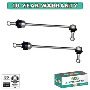 2X FOR DISCOVERY MK3/4 2004-2014 FRONT PAIR STABILISER ANTI ROLL BAR DROP LINKS - Afbeelding 1 van 11
