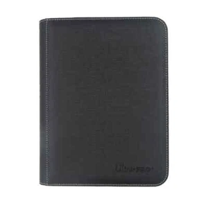 Ultra PRO Black 4-Pocket 80 Card Toploader Zippered Premium PRO-Binder - Picture 1 of 10