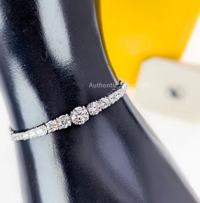 Nuevo Brazalete Tenis SWAROVSKI 100% Auténtico Matriz Cristales Blancos 5690677 Foto 1 de 4