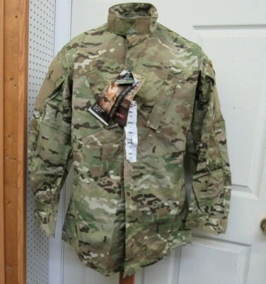MultiCam Camo ACU Tactical Response Uniform Shirt TRU-SPEC Small Long NSN - Image 1 of 4