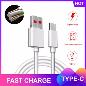 USB 3.0 to USB C 3.1 5A Type C cable Fast Charger Data Cable For Samsung Huawei - Picture 1 of 21