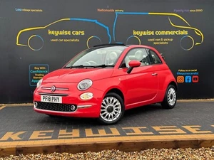 2018 Fiat 500C 1.2 Lounge Euro 6 (s/s) 2dr CONVERTIBLE Petrol Manual - Picture 1 of 24