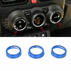 Anillo con botones de perno de aire acondicionado de aluminio para Suzuki Jimny JB64W 2018-2020 - Imagen 1 de 6