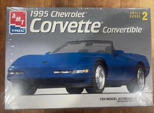AMT ERTL 1995 Chevy Corvette Convertible 1:25 Model Kit Skill Level 2 Sealed - Picture 1 of 6
