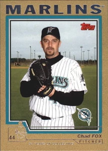 2004 Topps Gold Chad Fox #0130/2004 Florida Marlins - Picture 1 of 1