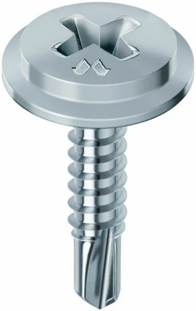 Mustad Drillex Vite Autoperforante con Testa Cilindrica