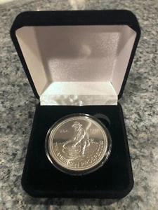 1987 ENGELHARD The American Prospector 1oz .999 Fine Silver Round RARE - Picture 1 of 4