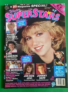 16 MAGAZINE-1988-16 PAGES OF DEBBIE GIBSON+KIRK CAMERON/COREY HAIM/DEPP/BON JOVI - Picture 1 of 11