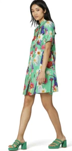 GORMAN Dragonfruit Shirt Dress Size 8 - Picture 1 of 14
