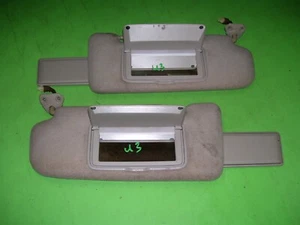 2003 Infiniti G35 Coupe Interior SUNVISOR Visor SET PAIR Gray - Bild 1 von 4
