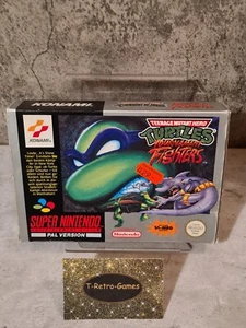 SNES Super Nintendo Turtles Tournament Fighters mit OVP und Anleitung NOE - Bild 1 von 10
