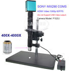 4000X Zoom C Mount Coaxial Light Lens Sony Coms Industry Camera Microscope Set A