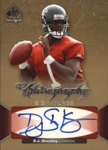A7893- 2006 SP Authentic Chirography #CHDS D.J. Shockley Auto - Picture 1 of 2