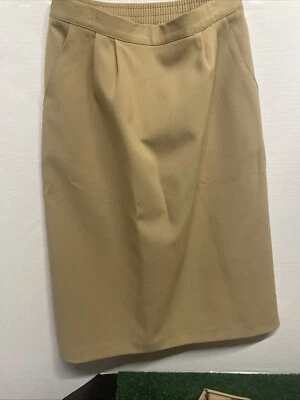 Falda informal Nikki para mujer talla 10 color caqui Foto 1 de 4