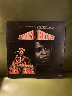 James Brown - Black Caesar LP Vinyl Soundtrack Original 1973 Polydor Records G - Image 1 of 3