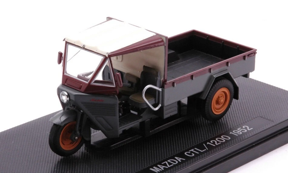 Mazda Ctl/1200 1952 W/cabine Grey/brown 1:43 Model 44110 EBBRO - Immagine 1 di 1