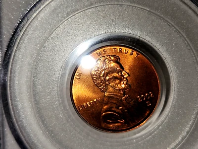 2002D Lincoln Cent PCGS MS69 RD, Reddish with a Nice Bold Strike!!! - Image 1 of 3