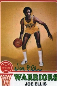 JOE ELLIS NBA Warriors Basketball Auto Autographed Signed 4x6 Photo A - Picture 1 of 1