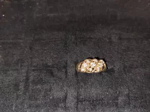 Authentic Swarovski Jewelry:  Beautiful Ring with Swarovski Crystal - Picture 1 of 1