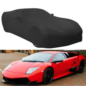 Car Cover Indoor Stain Stretch Dustproof Custom Black For Ferrari F430 2005-2009 - Picture 1 of 9