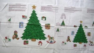 Cranston V.I.P. APPLIQU´E CHRISTMAS TREE Panel - Picture 1 of 3
